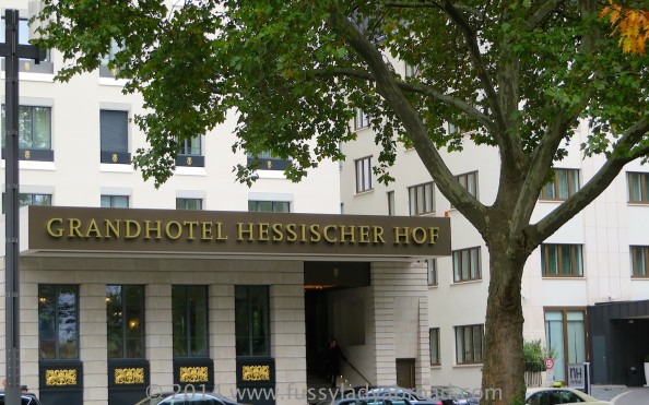 A proper cup of tea at the Hessischer Hof in Frankfurt am&nbsp;Main