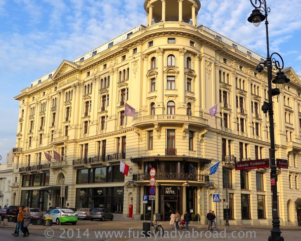 A proper cup of tea and a decent aperitif at the Hotel Bristol&nbsp;Warsaw